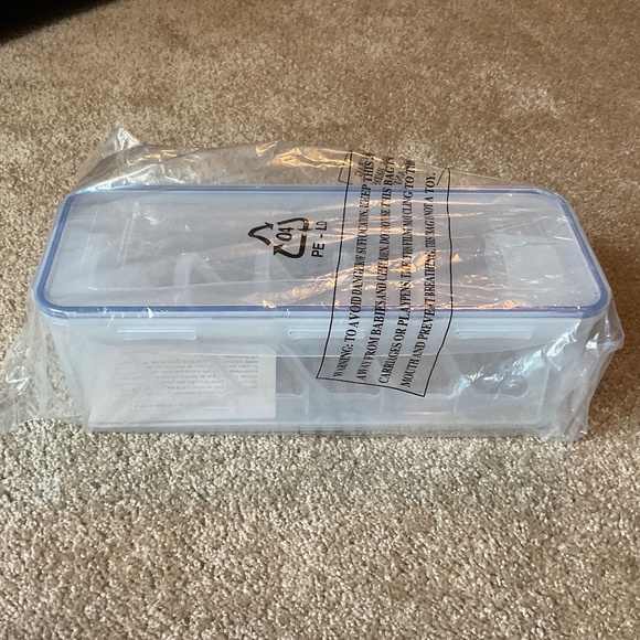 LocknLock Rectangle Bread Keeper Container NWOT - Picture 5 of 6